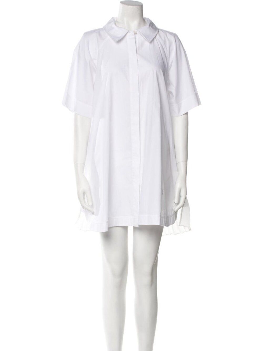 Simkhai Mini White Shirt Dress Size S